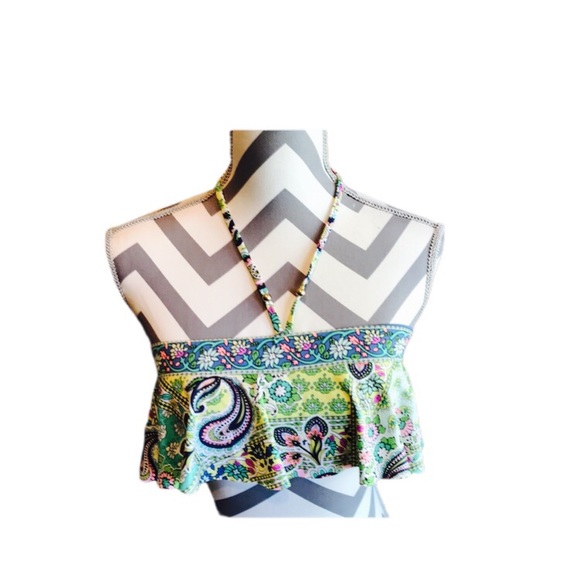 CREMIEUX Bikini Garden Party Pattern Swimsuit - Picture 2 of 6